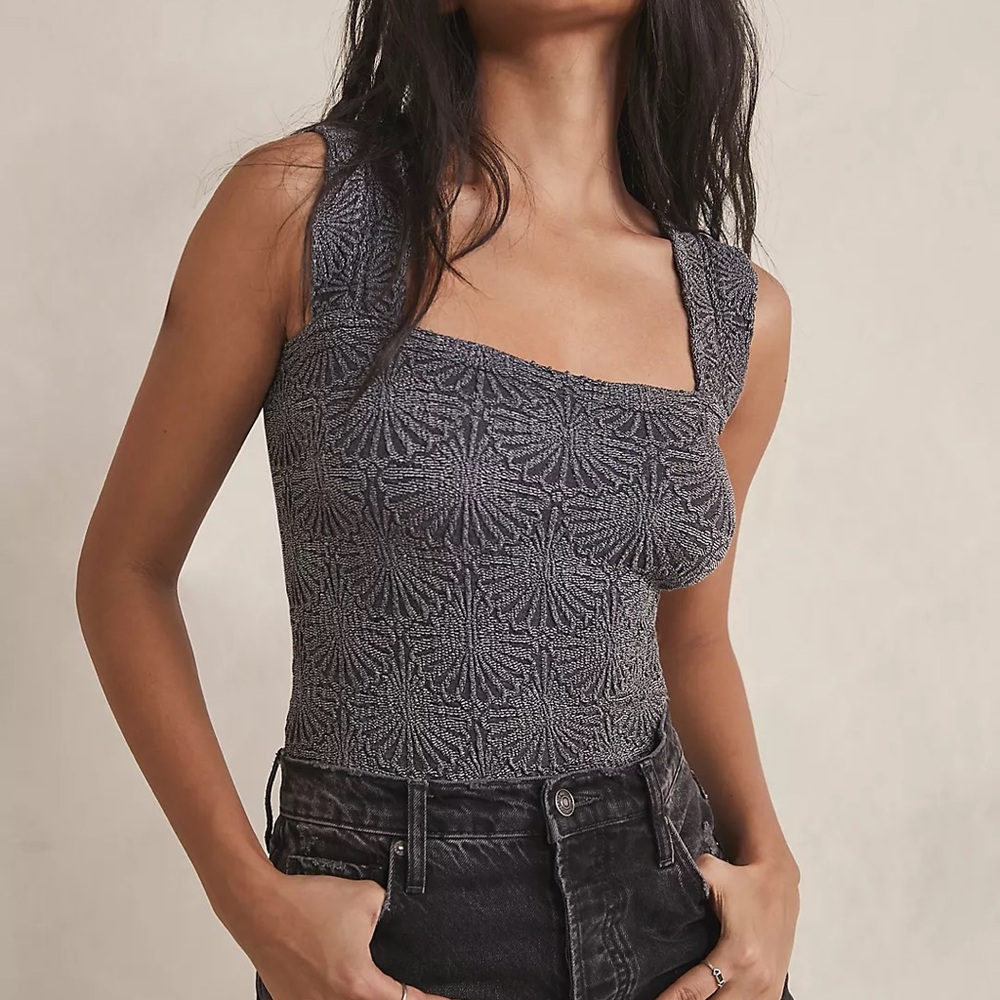 Free People Intimately Love Letter Stretch Cami size medium Med M